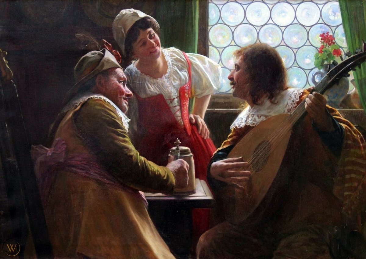 annie151092's tweet image. The Vino Trio
The painting is by the Italian artist Antonio Zoppi (1860-1926) #paintings #art