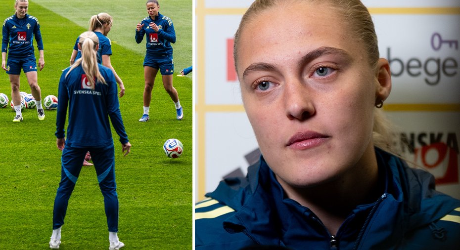 fotbollskanal's tweet image. Fem landskamper - nu ingår Junttila Nelhage i kaptensgruppen: "Känner mig inte riktigt som ledare".

fotbollskanalen.se/artiklar/sveri…