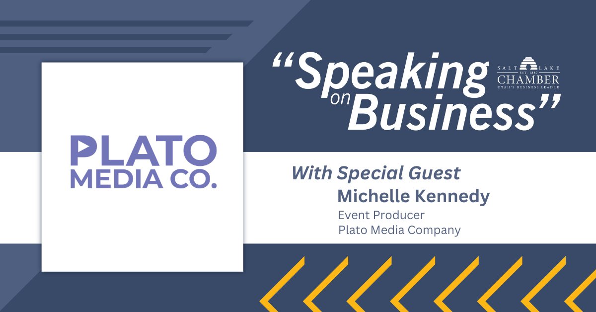 saltlakechamber's tweet photo. From planning to production, Plato Media Co. ensures Utah organizations host seamless, unforgettable events that connect people.

Event Producer Michelle Kennedy joins us with more on #SpeakingonBusiness: https://t.co/egikUJCymz
#TechProduction #Audiovisual #Logistics https://t.co/TtOWwKAHoF