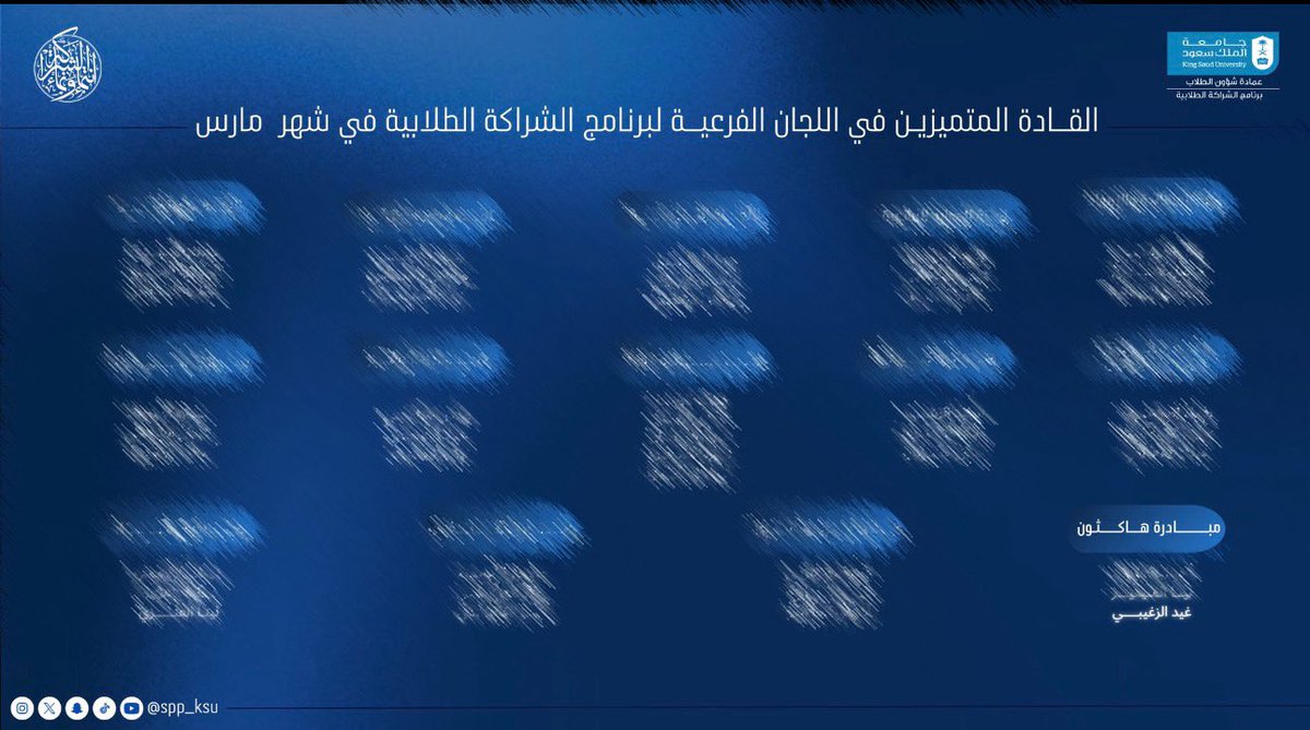 Ghaid033's tweet photo. الحمدلله قائدة متميزة للشهر الثاني على التوالي💙 https://t.co/f0l978cwmo