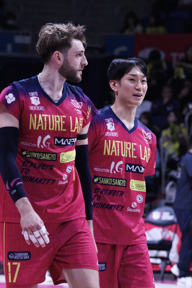 photo___86's tweet photo. 2026.03.29 有明コロシアム

#柳田将洋 選手
#ルチアーノ・ヴィセンティン 選手
#東京グレートベアーズ https://t.co/3XFZXV2Iwz