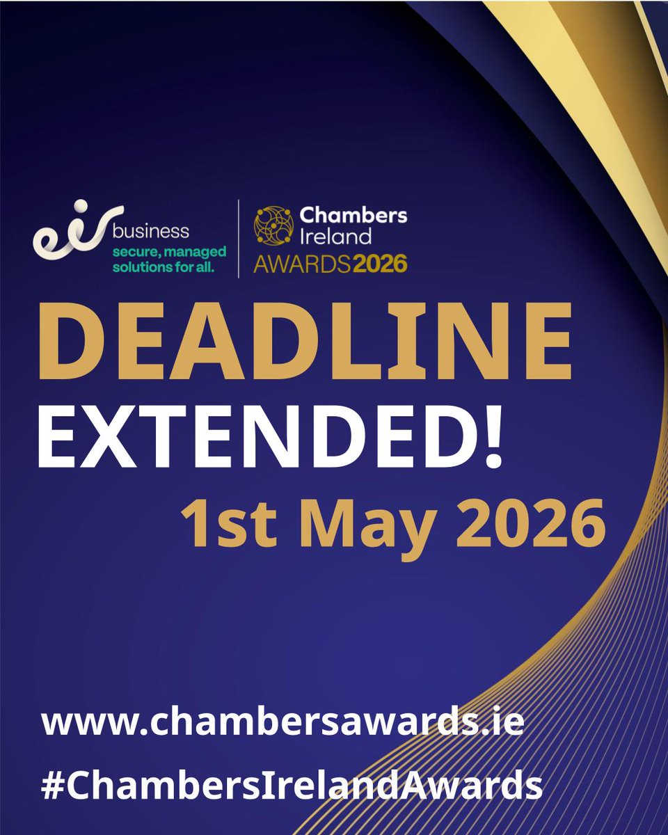 eir business Chambers Ireland Awards tweet media