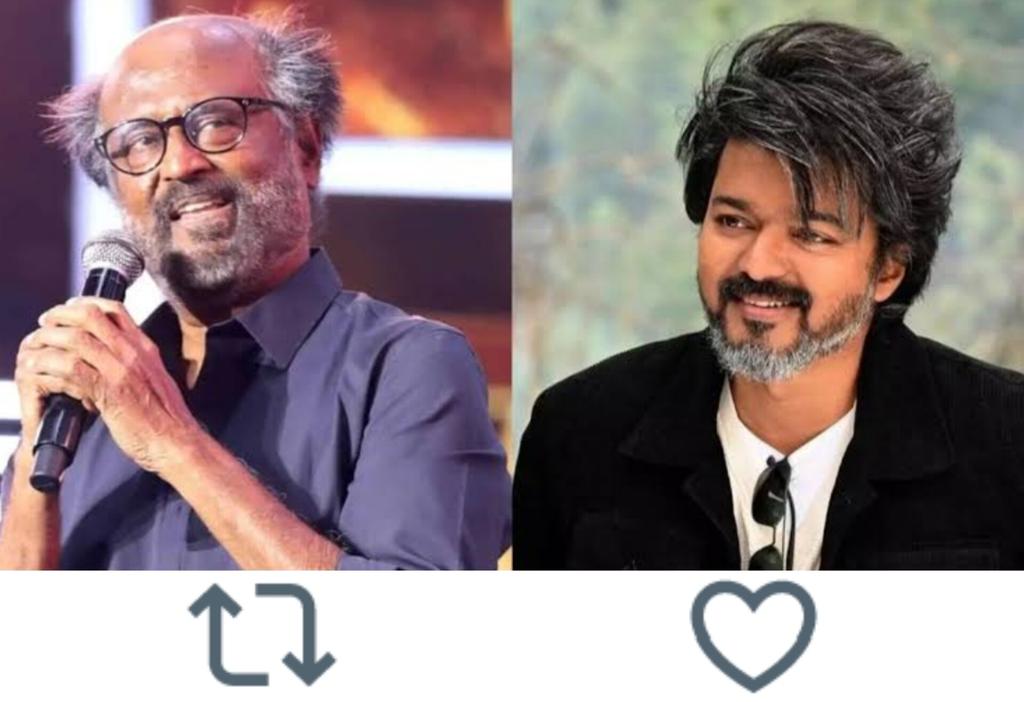 Who has highest fan base?

      🔃@RajiniKanth         ❤️@ActorVijay