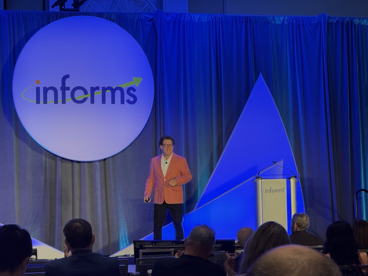 dirkvandenpoel's tweet photo. An informative and fun way to start the day with The Data Whisperer (Scott Taylor) Keynote at the @INFORMS @2026_Analytics Conference in Washington, D.C.
Data Storytelling is at the core of what we do. #ORMS #DS4B #DataScienceforBusiness #AI #GenAI #Storytelling https://t.co/2dn1h0Hq8D