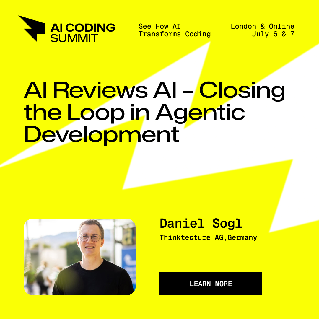 AI Coding Summit | How AI transforms coding tweet media