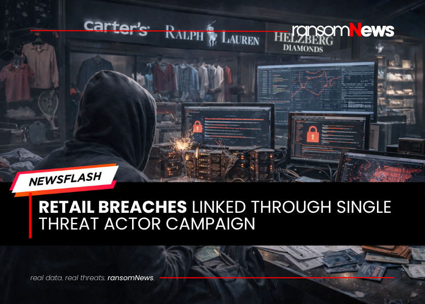 ransomnews's tweet image. 🚨 Retail breaches linked through single threat actor campaign

#CoinbaseCartel claims simultaneous breaches of Carter’s, Ralph Lauren, and Helzberg, suggesting coordinated attacks against multiple retail targets to harvest payment and customer data at scale.

#ransomNews