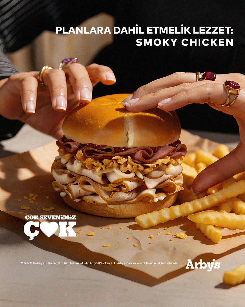 Arby's® Türkiye tweet media
