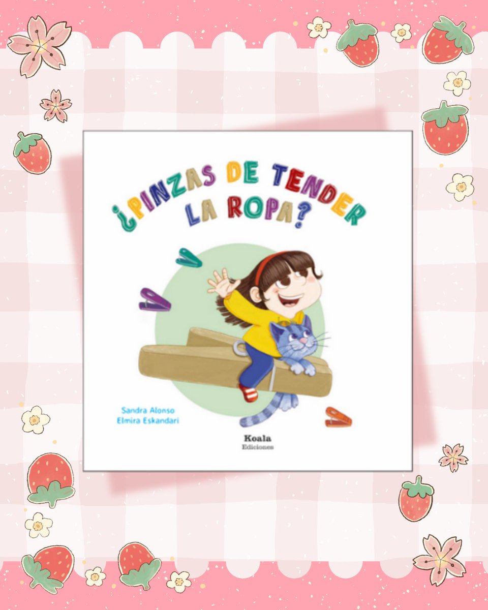 koalaediciones's tweet photo. 🧦¿Pinzas de tender la ropa?🧥
Un dulce cuento a partir de tres años edad. Relata una divertida tarde de juegos de Luna y sus abuelos. Ideal para  primeros lectores.
Escrito por @mcinfantiles
Incluye propuestas de manualidades al final del cuento.
https://t.co/ID7ff14MXP https://t.co/tspSFME8AB