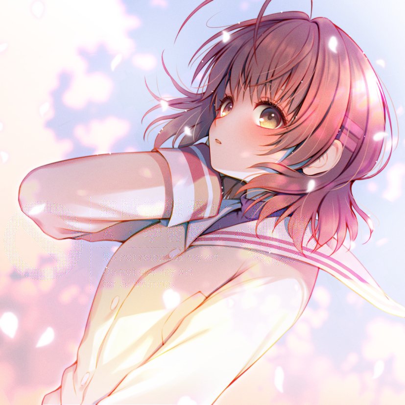 俺たちは登り始める。長い、長い坂道を
#CLANNAD 