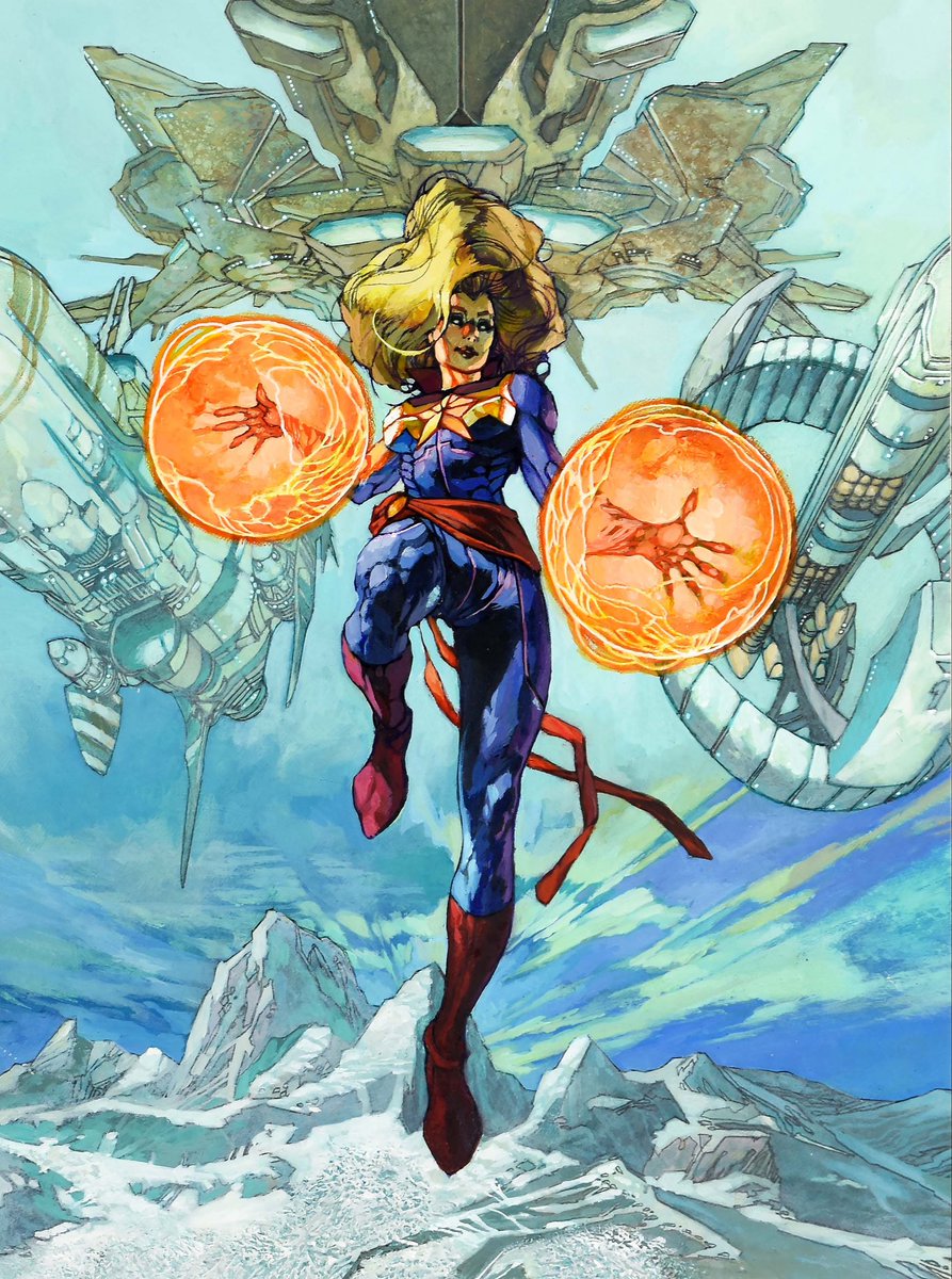 carol danvers thinker 🌟 tweet media