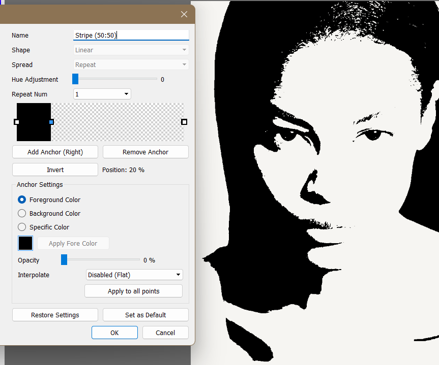 @lesbianhlndr i just used a (flat?) gradient map for the contrast, the ...