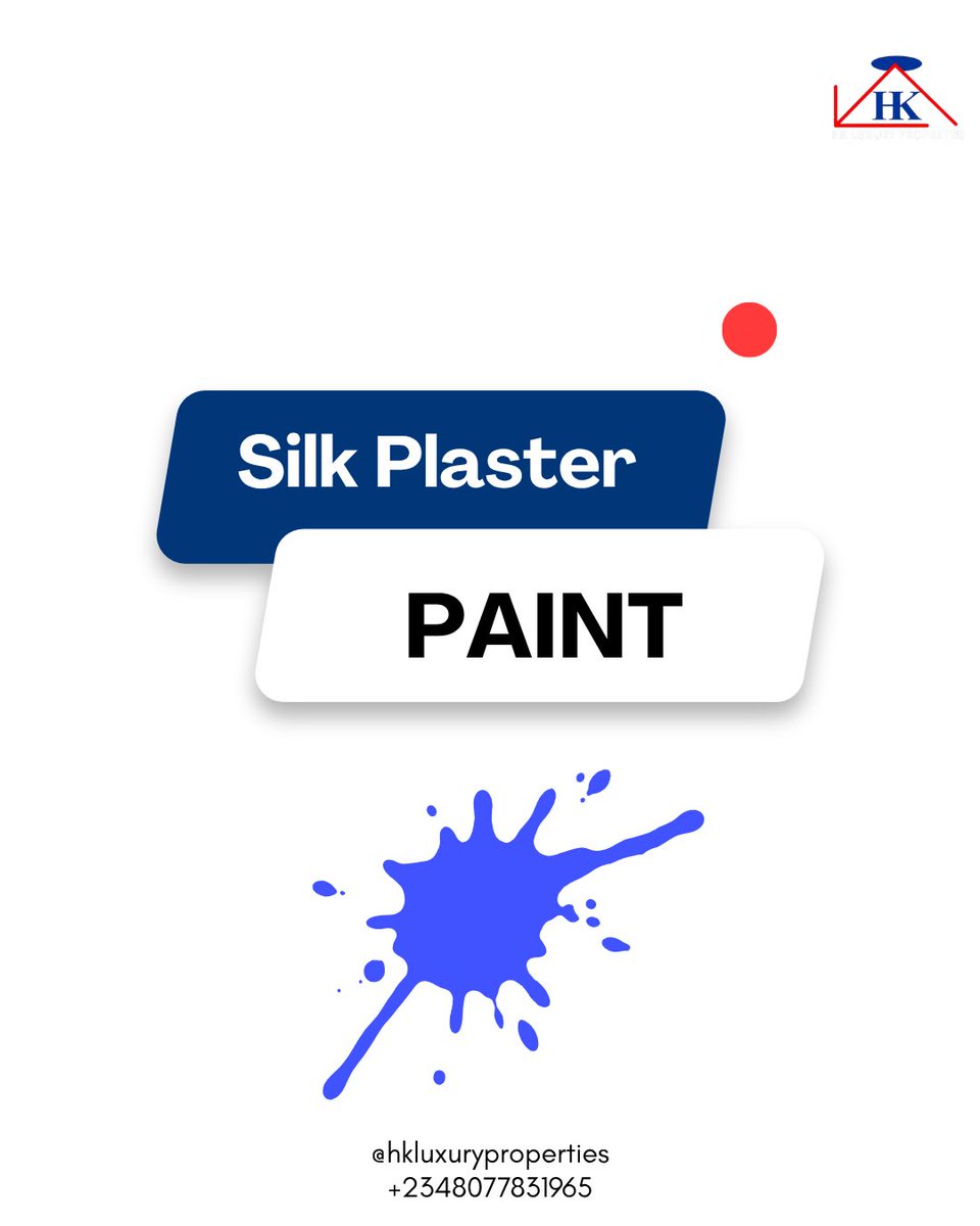 Hkluxryproperty's tweet image. Say goodbye to cracked walls and peeling wallpaper forever.

Introducing Silk Plaster Paint. It’s flexible, eco-friendly, and if it ever gets a scratch? Just add a little water and smooth it out.

DM us SILK for a free quote on your next project!
#HomeRenovation #ConstructionTips