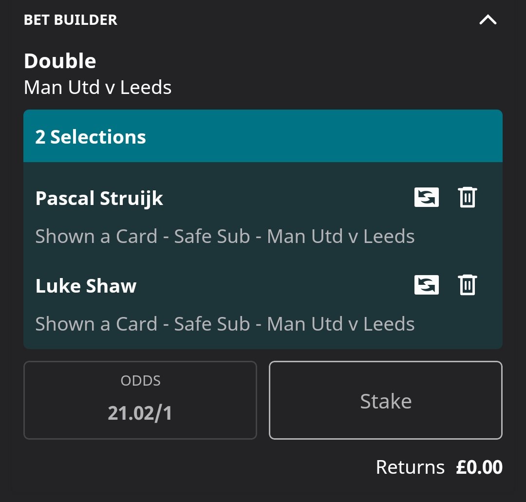dbT1ps's tweet photo. Taking these for Man U Vs Leeds tonight 🤞🏽

Single on Casemiro @ 10/3 🔥
Single on Shaw @ 7/2 🔥
Single on Struijk @ 9/2 on Sky 🔥 https://t.co/d61Hchsvb0