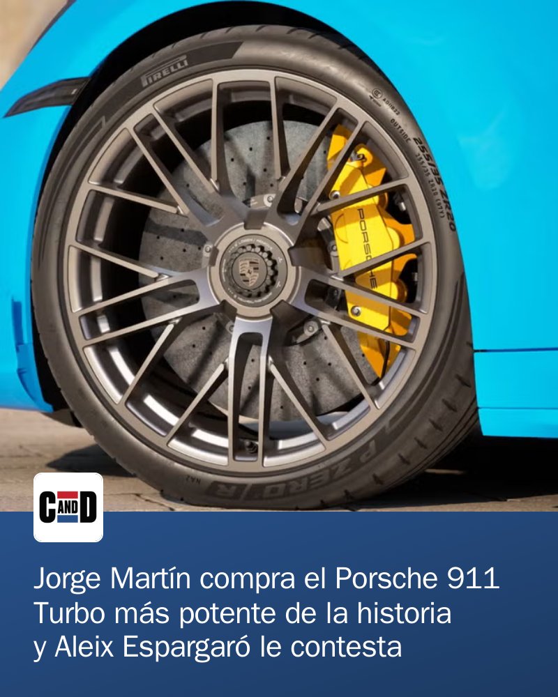 car_and_driver's tweet image. #LoMásLeído | 🏍️ Los pilotos de #MotoGP se pican por este Porsche de 711 CV.

caranddriver.com/es/estilo-de-v…