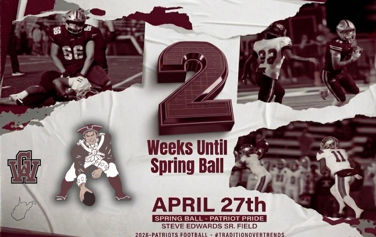GWHSFootball1's tweet photo. 🏈🏈 https://t.co/86T7CXe7Xq