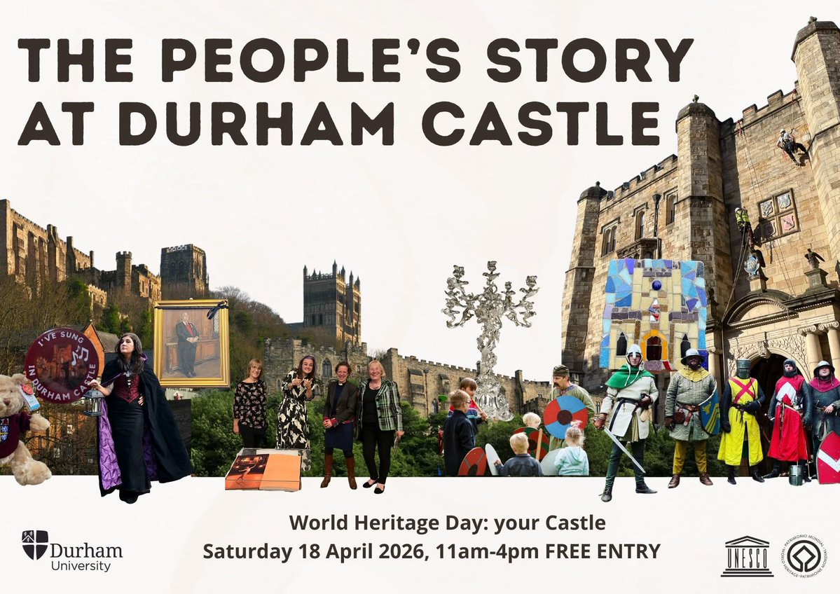 DCathFriends's tweet image. We're back! 

Come and see us on Saturday 18th April at Durham Castle for World Heritage Day and don't forget to visit @durhamcathedral as there will lots going on.

#Durham #Heritage #Charity
