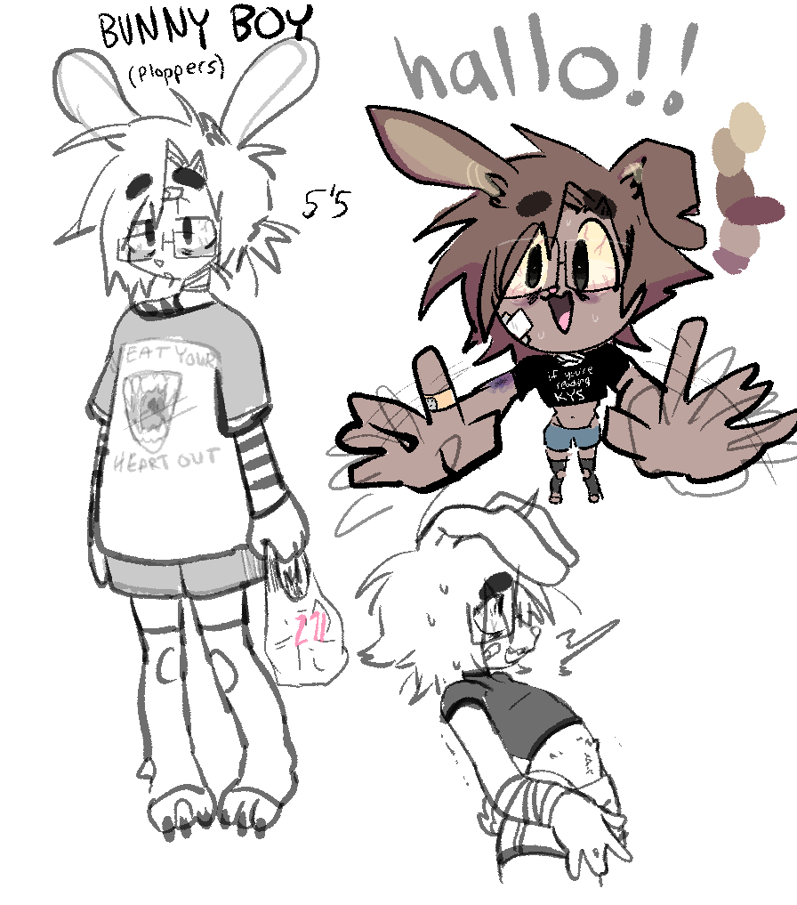 sorry_art's tweet photo. bunny boy (real name ploppers) https://t.co/lQIUqvUYNp