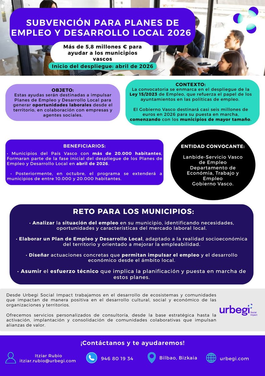 Urbegi Social Impact tweet media