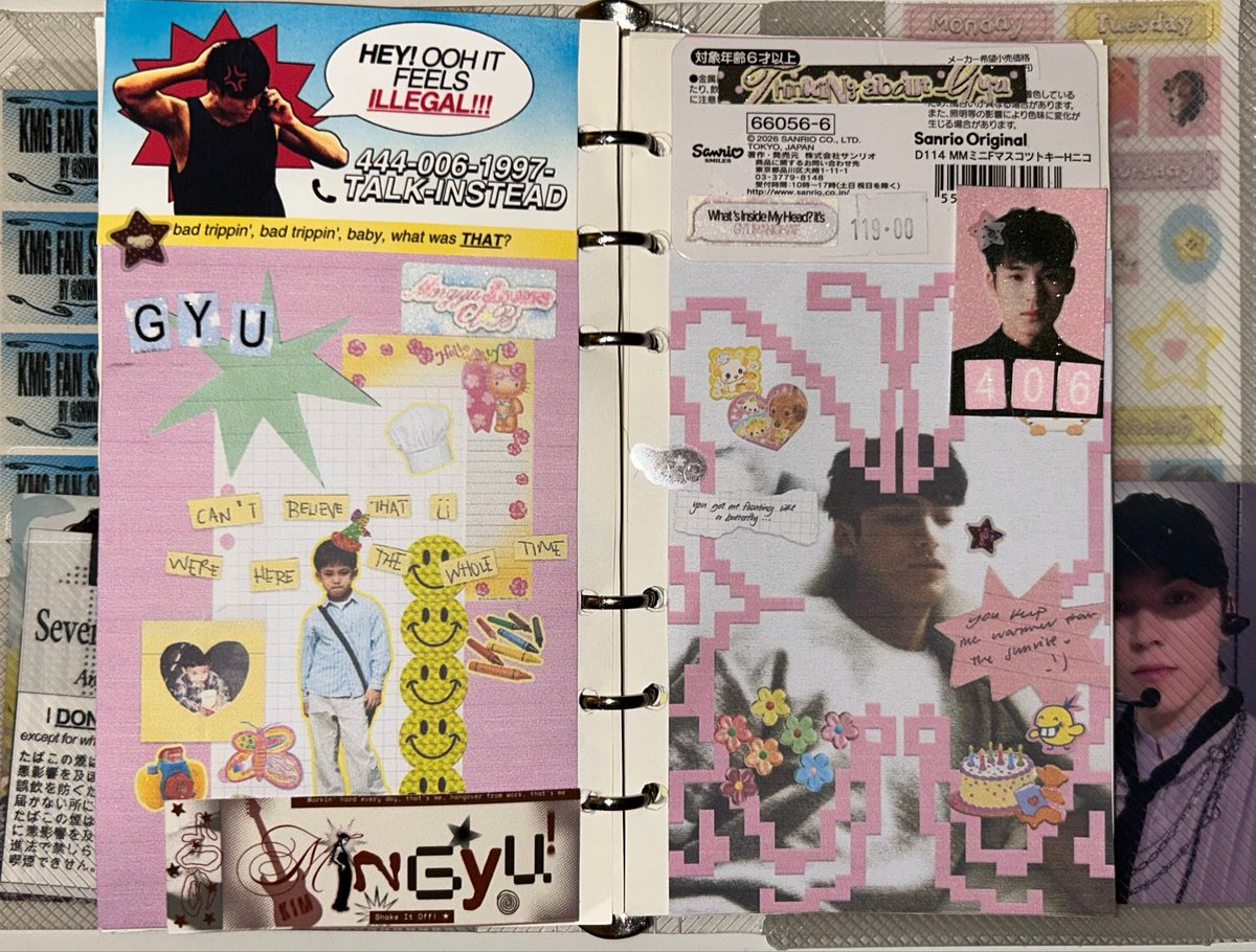 also dedicated another page for the prints my #GANG gave me 🙏