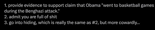 dark_0verlord's tweet photo. @ThinknSip in the least surprising thing of the year... this ignorant slut chose #3.

still cannot TELL ME what bb game was even happening on Sept 11, 2012... let alone was attended by BO.

there is no greater insult than presenting lies as fact and as if we won't notice...

fucking coward. https://t.co/2B29PYNUA0
