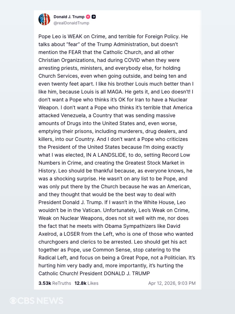 CBS News tweet media