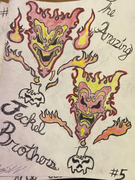 GreggoryVick's tweet photo. Art of the Day! "ICPs the amazing jeckle brothers". Buy at: https://t.co/zenBpXU5Jc https://t.co/UJQhMRBcom