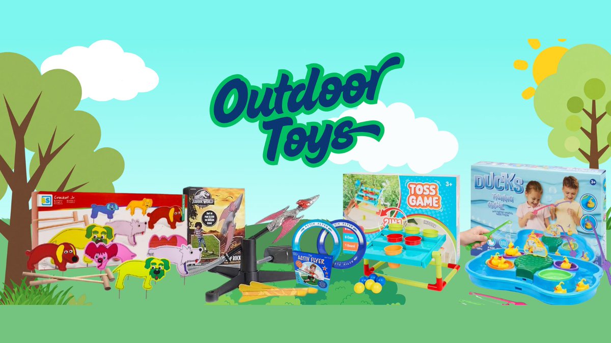 🌸 OUTDOOR FUN STARTS HERE 🌸

Sunny days are on the way and spring is finally here

From duck fishing fun, 2-in-1 toss game,  Jurassic World jump rockets, Crocket Jr Dogs and Activ Life Frisbees 

TikTok Shop Link in bio
#tiktokshop #Summer #JurassicWorld #Games #OutdoorToys