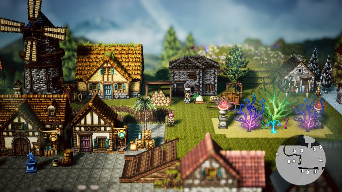 jpoog_K's tweet photo. My Wishvale
#wishvale
#octopathtraveler https://t.co/WiInWeV6TO