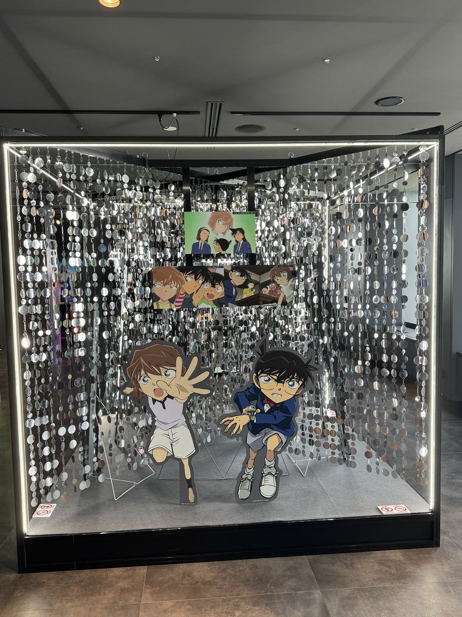 池袋サンシャインシティのコナンコラボ👓
今週末見に行く映画の期待値爆上がり！

それにしても3日間遊び疲れた...