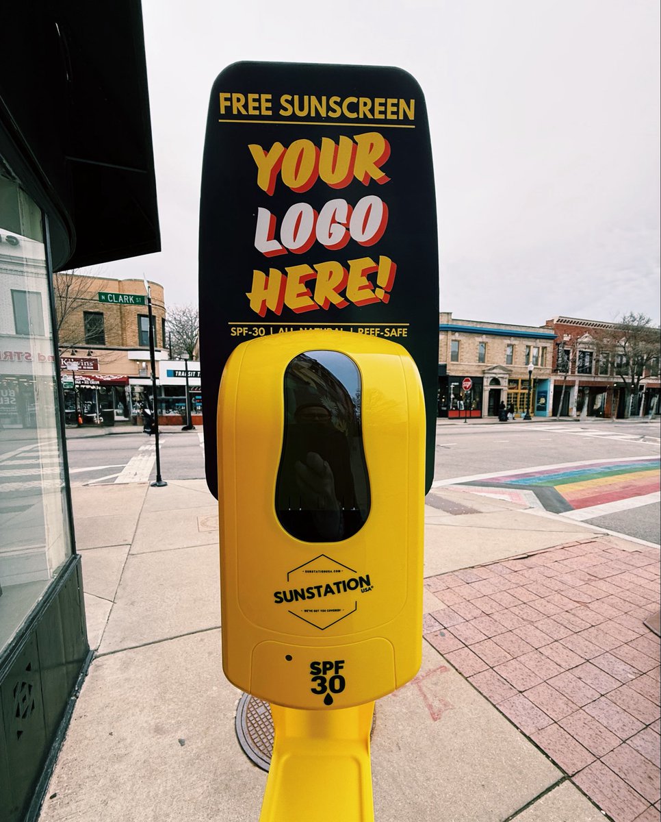SunStationUSA's tweet photo. #Andersonville #Chicago looks good w/ Sunstations! https://t.co/4jVPzUVKgw is your #1 resource for #SunscreenDispensers! https://t.co/ieoaLUZQIC