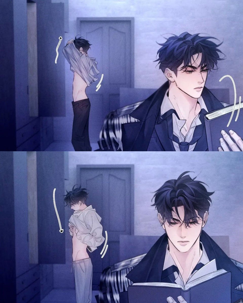 dokkaebisan's tweet image. Rereading this chapter and this scene still takes me out. Colonel Lu is reading absolutely NOTHING on that page 😂