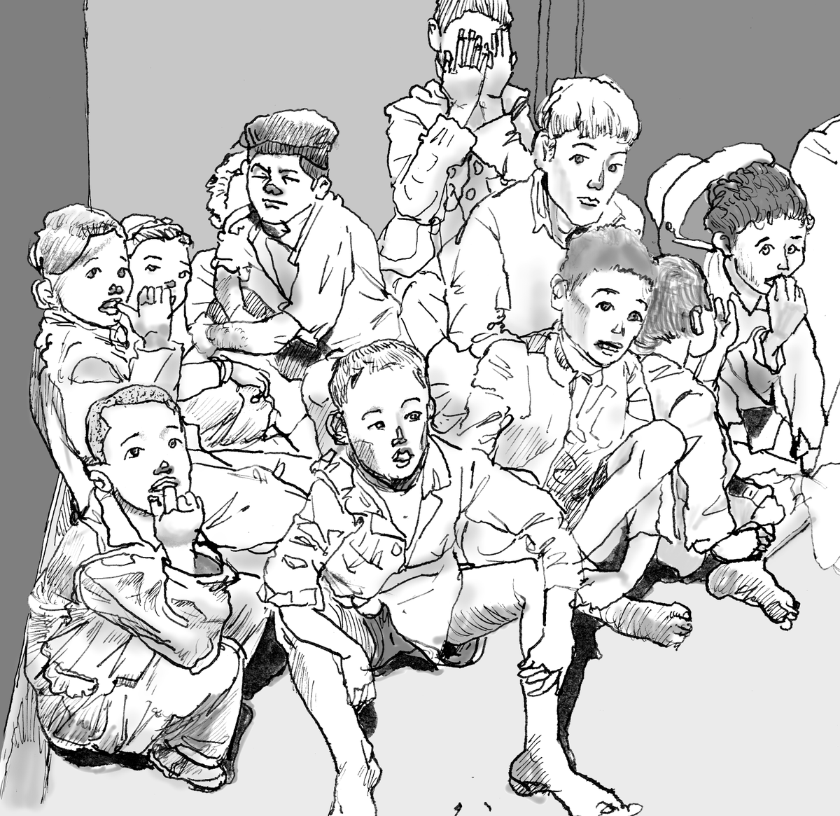 PKun009's tweet photo. #WarOrphans #戦災孤児 https://t.co/bv7A5UzpXQ