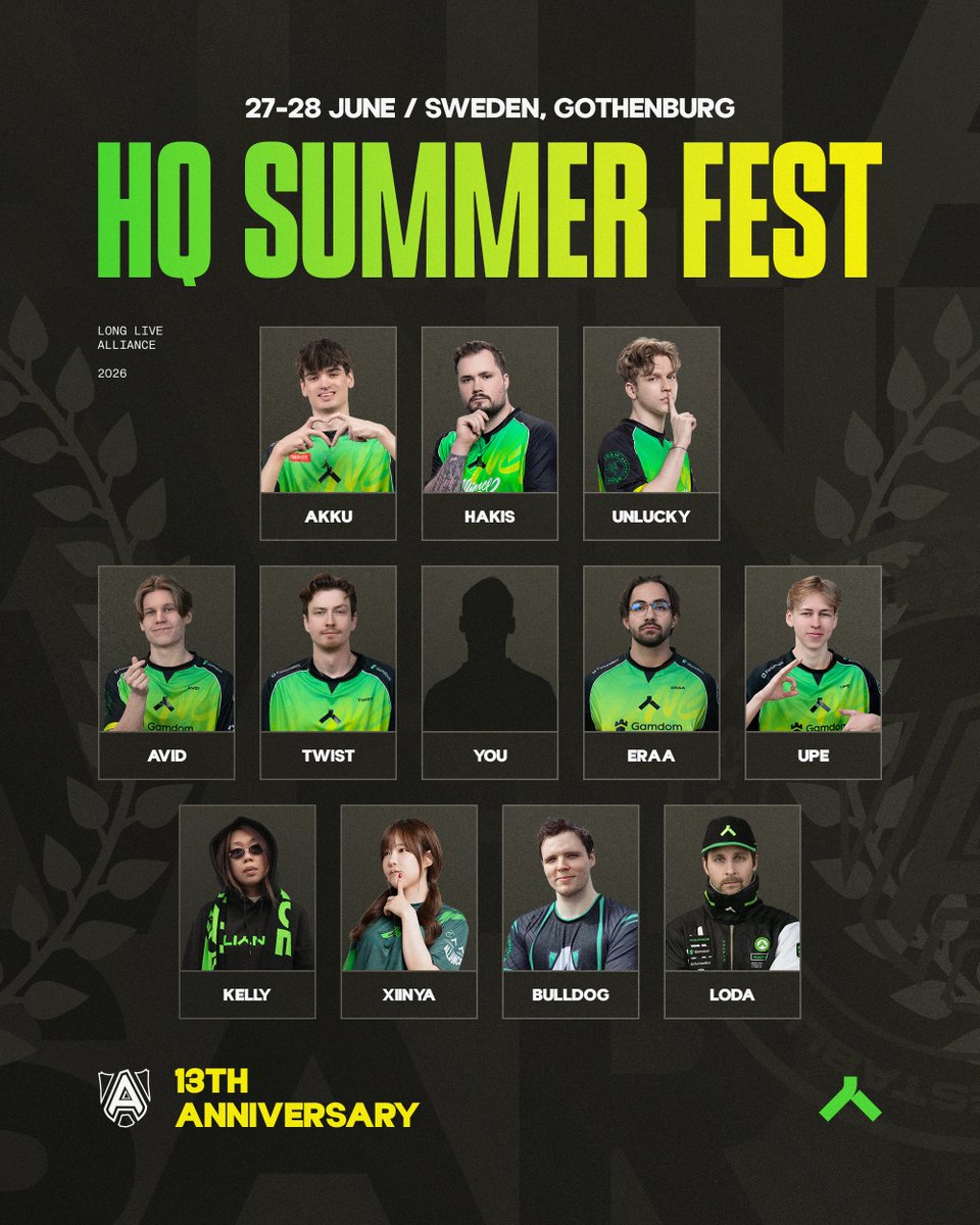 Alliance tweet media