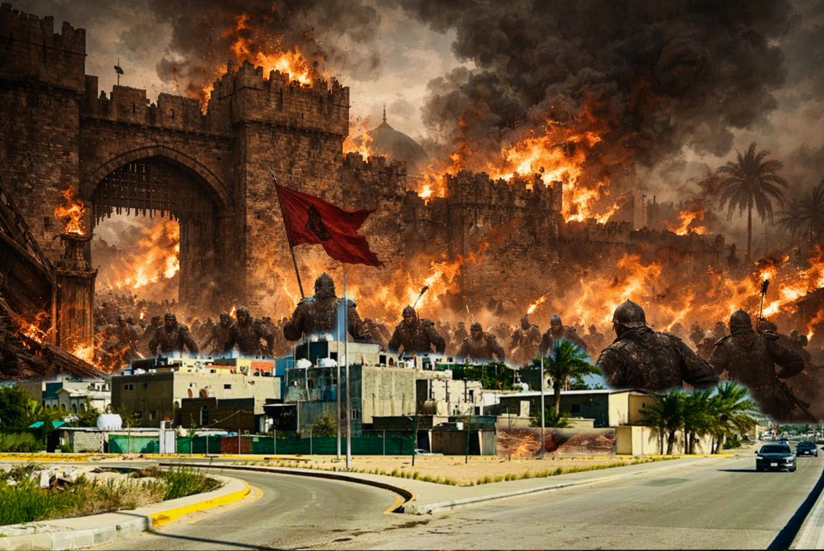 مدينة #الزارة.. دمّرها القرامطة قبل 1164 سنة.. ودُفنت آثارها تحت المزارع

🟤 قبل 1164 عاماً، كانت الزارة مدينة عامرة في إقليم #البحرين القديم، قبل أن تتحول في لحظة تاريخية حاسمة إلى أطلال مطمورة تحت المزارع.

🟤 دمّرها القرامطة سنة 283هـ، في واحدة من أكثر الوقائع تأثيراً في تاريخ