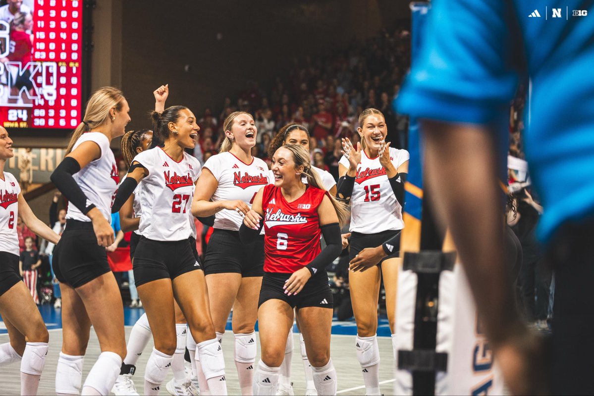 Nebraska Volleyball tweet media