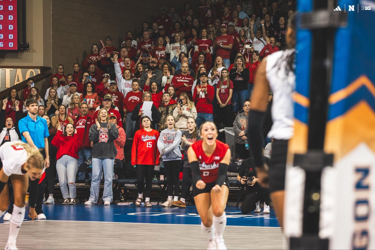 Nebraska Volleyball tweet media