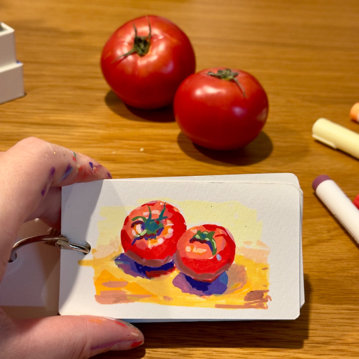 絵を描く人 tweet media