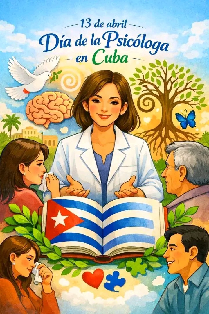 Muchas felicidades para todos los psicólogos cubanos, a las ellos que con su profesionalismo nos apoyan y animan a seguir la vida con alegría y entusiasmo. #TercerFrente #SantiagoDeCuba <a href="/PartidoPCC/">Partido Comunista de Cuba</a>