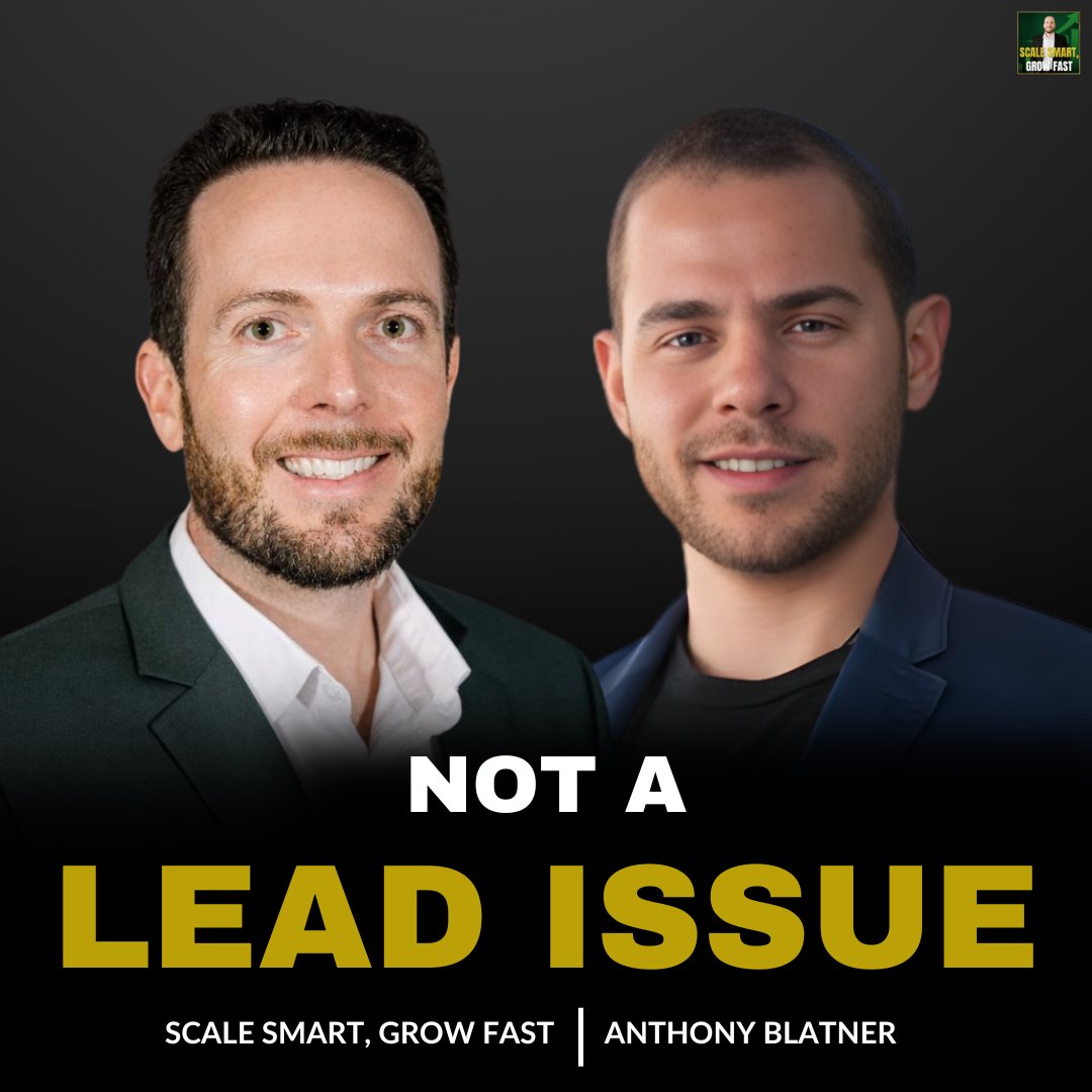 If your pipeline depends on you doing the small things, you’re the bottleneck.

Anthony Blatner breaks it down. Delegate structured tasks, keep control, and protect your time.

That’s where real leverage shows up.

The full episode is waiting for you: youtu.be/aXrOweEgV0o