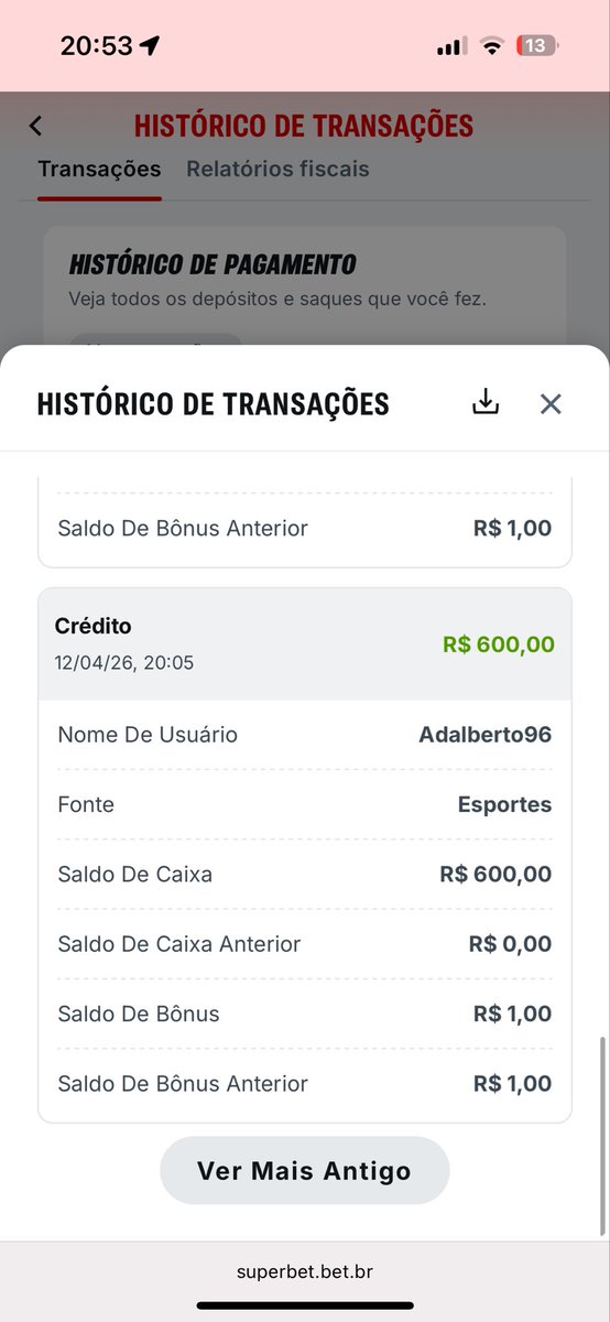 Juinao_br's tweet photo. @superbet_br Alô @superbet_br vamos resolver meu caso. Ontem ganhei uma aposta no jogo do Corinthians e foi paga. Quando entrei para fazer o saque meu dinheiro sumiu e após entrar em contato foi dito que eu fiz uma aposta em um jogo chamado spaceman que eu nunca nem ouvi falar. https://t.co/ZOvIEUfAjS
