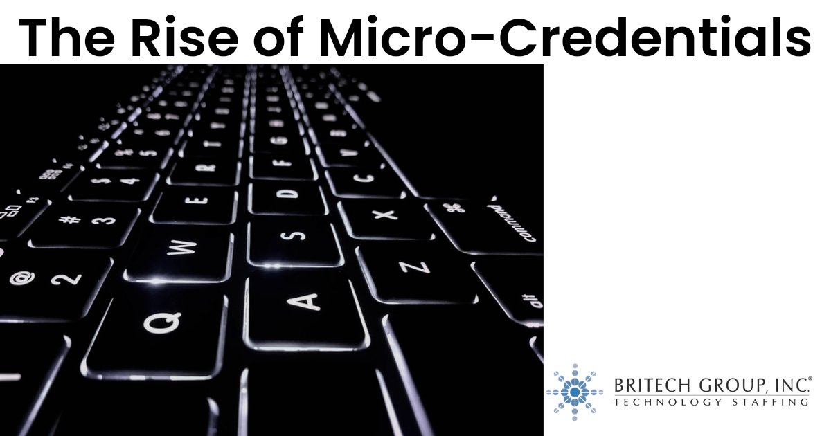 BriTechGroup's tweet image. New Blog-britechgroup.com/credential-inn…
Navigating today's job market isn't just about your degree. Skills are the new currency, and micro-credentials are your key to proving them. Dive into how these digital stamps of achievement can elevate your career trajectory.#MicroCredentials