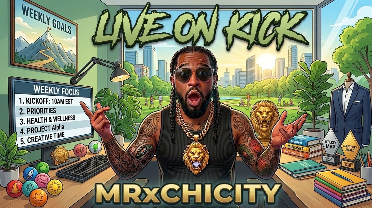 MRxChiCity's tweet image. 🟢LIVE NOW on @KICK 🟢

kick.com/mrxchicity

--43/50 Average Viewers to Verification ✅
--How was your weekend? Happy Monday 🌞

@kickcommunity 

 #MRxCHICITY #supportsmallstreamers #livestream #kick #PickKick #podcast #podcasts