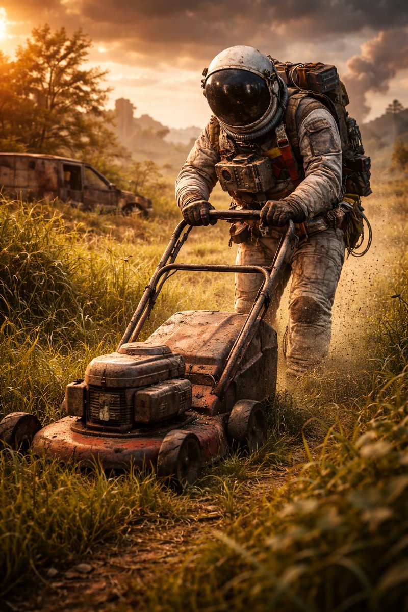 itsPolarB's tweet photo. ARC Raiders isn't stale or dying. The updates are perfectly fine. The roadmap has given us... wait for it... what Embark said it would. 

You're just impatient. If you're bored, play another game. That's the absolute beauty of gaming. I can personally vouch for Lawn Mower Sim. https://t.co/yNBCHMRdv1