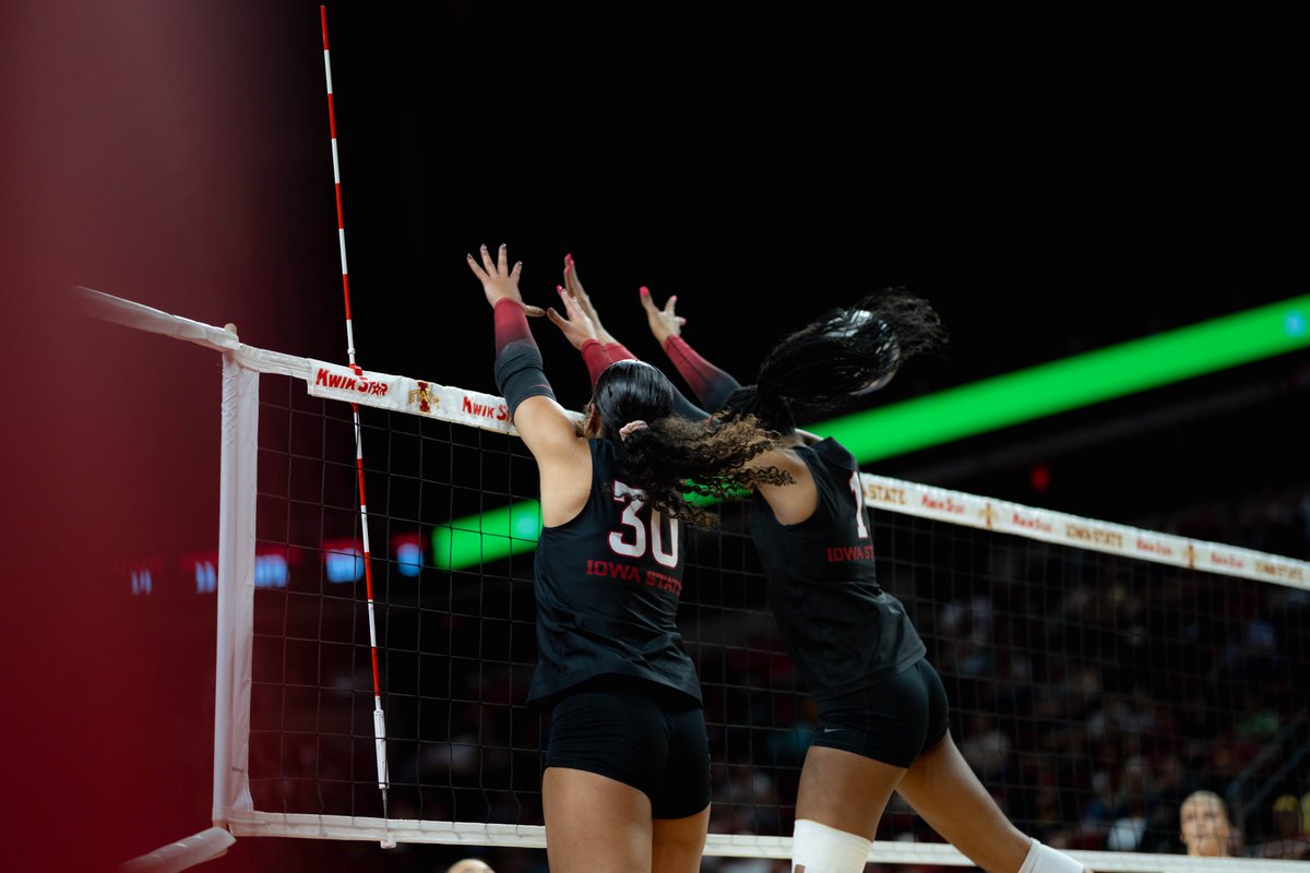 Iowa State Volleyball tweet media