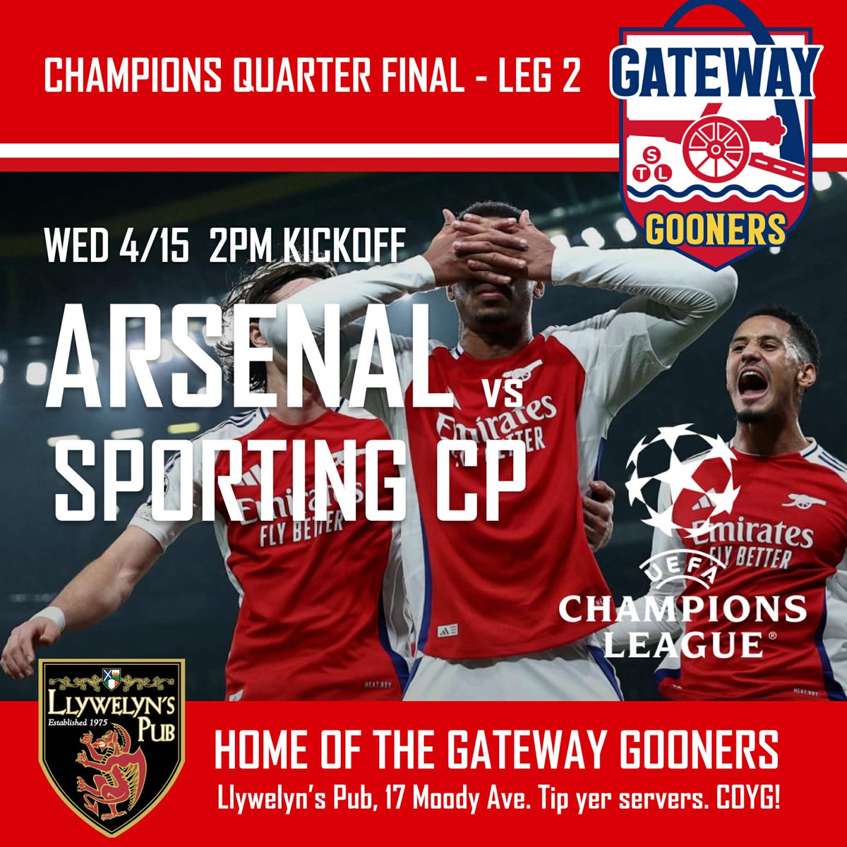 Gateway Gooners tweet media