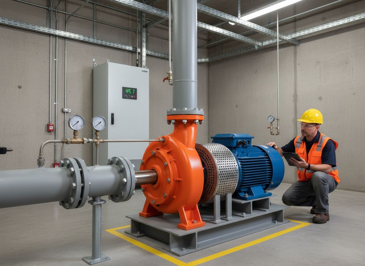 visserspump's tweet image. Rattling or gravel noise from your pump means cavitation is forming. Check suction strainer differential pressure, tank level, and connections for air leaks. Early detection prevents impeller damage.

Read more: buff.ly/bMzQf0l

#IndustrialPumps #PumpMaintenance
