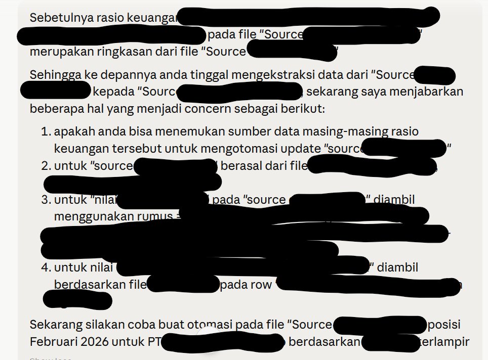 PumpDumped's tweet photo. So far untuk mengotomasi update data yang diambil dari beberapa template .xlsx works sih

Baru keeksekusi untuk 1 output .xlsx, masih ada 1 lagi tapi (lagi-lagi) kepentok limit https://t.co/11JXwCDlkH