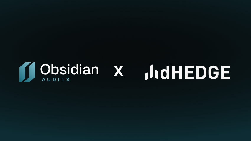 Obsidian | DeFi Security tweet media