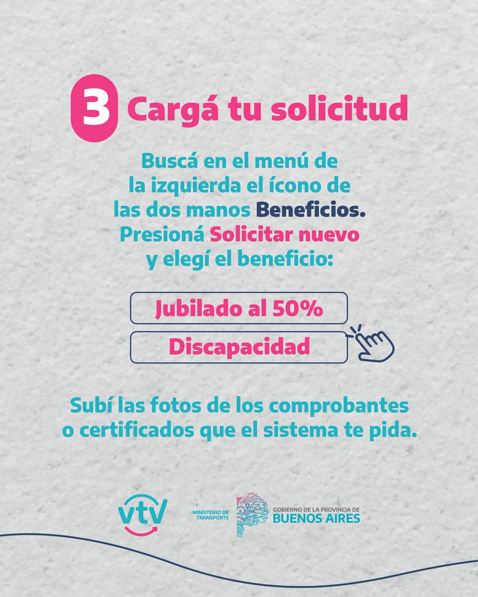 VTV_PBA's tweet photo. Recordá:

✅ Es fundamental cancelar cualquier turno previo para que el sistema tome el beneficio.
✅ La aprobación puede demorar hasta 48 horas hábiles. https://t.co/7EpqAmaY8Z
