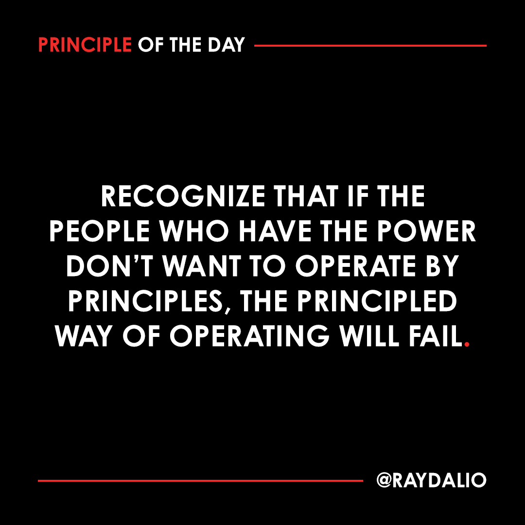 Ultimately, power will rule. This is true of any system. For example, it has repeatedly been shown that systems of government have only worked when those with the power value the principles behind the system more than they value their own personal objectives. When people have
